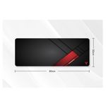 mouse pad gamer vigil exg fantech mp806 preto vermelho (mp)
