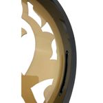 bandeja noritex 36x36x4cm preto 420-105859