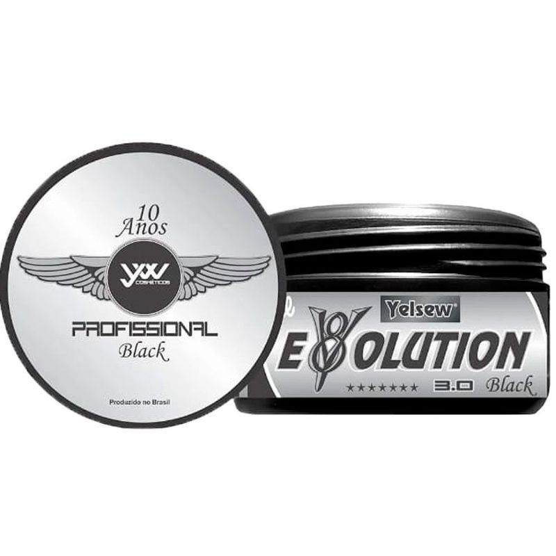 gel capilar evolution black yelsew 240g (mp)