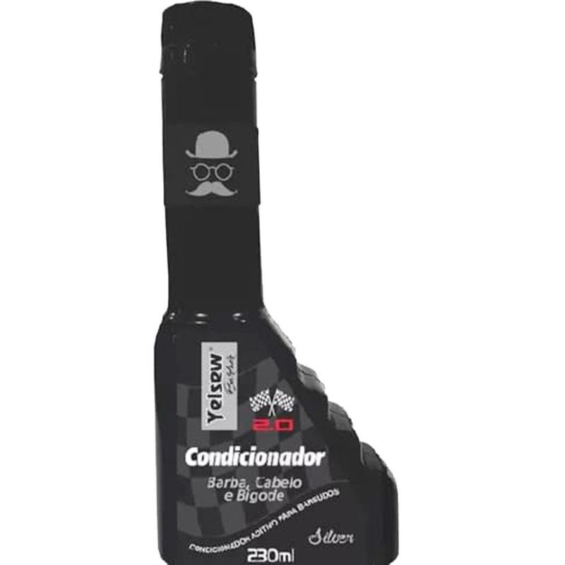 condicionador para barba cabelo e bigode 230ml (mp)