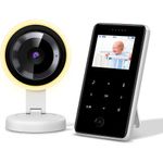 babá eletrônica quietbliss áudio e luz noturna branco a-bi