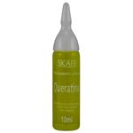 ampola tratamento capilar skafe queratina 10ml (mp)