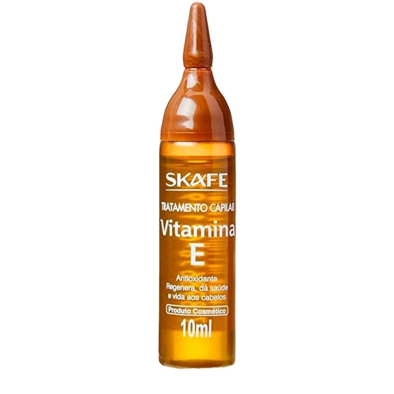 ampola tratamento capilar skafe vitamina e 10ml (mp)