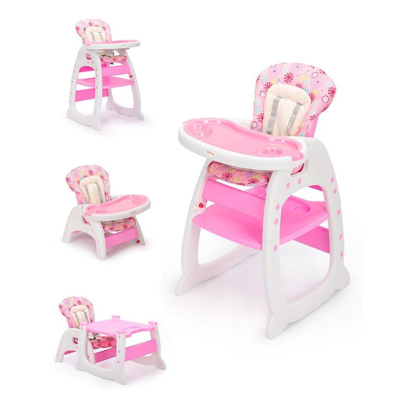 cadeira de bebê para alimentação 3 em 1 sandinrayli a-bi