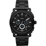 relógio masculino fossil analógico preto a-bi