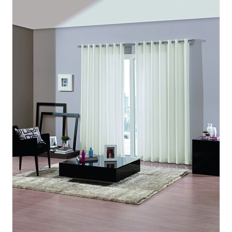cortina bella & co pratika 420x250cm bellini areia (mp)