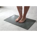 tapete para banheiro rubberkap kapazi 5mm 60x40 preto (mp)