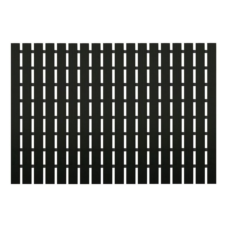 tapete deck para box kapazi 43x61cm preto (mp)