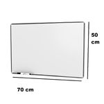 quadro branco stalo uv de alumínio 70x50cm stalo 8335 (mp)