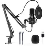 microfone kit com chipset de som profissional maono a-bi