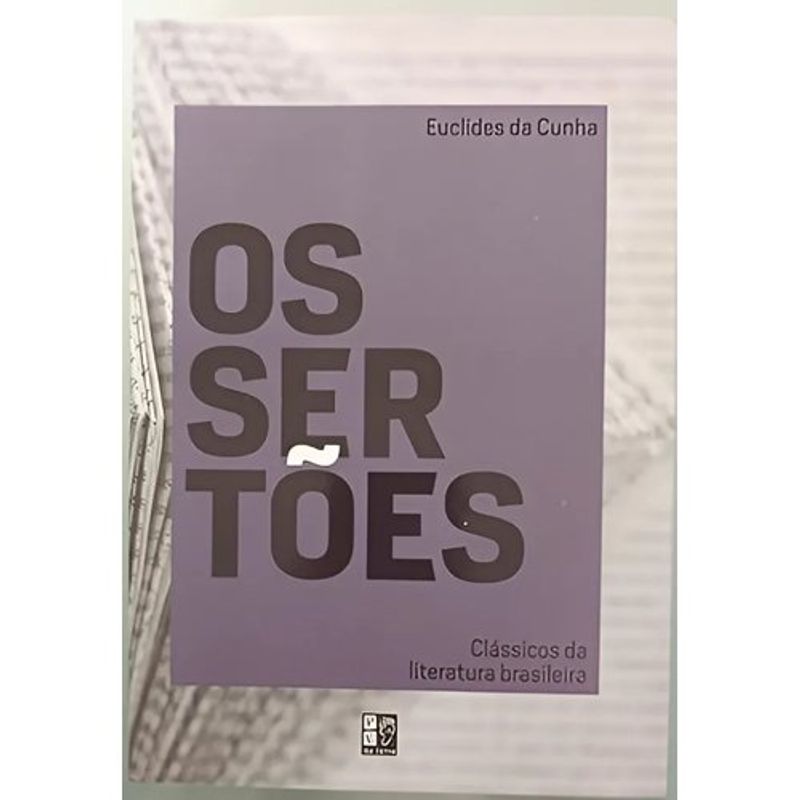 livro os sertões clássicos da literatura brasileira pé da letra (mp)