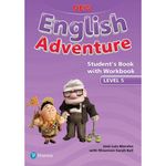 livro new english adventure sb wb level 5 pearson (mp)