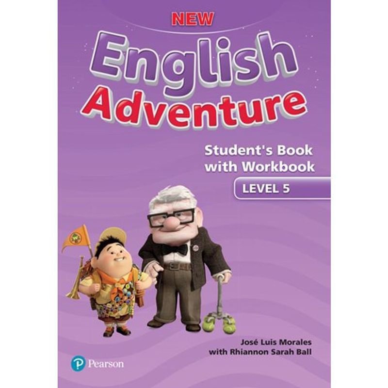 livro new english adventure sb wb level 5 pearson (mp)