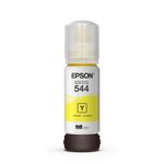 garrafa de tinta amarela para impressora ecotank epson t544422-br - original