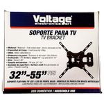 suporte de ferro para tv 32 a 55 polegadas voltage vt-tvb-04 (mp)