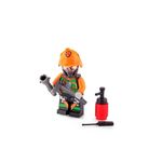 kit bonecos articulados polibrinq block heroes modelo sortido (mp)