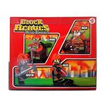 kit bonecos articulados polibrinq block heroes modelo sortido (mp)