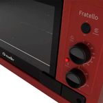 forno elétrico de bancada mueller 44 litros fratello 127v vermelho 601250006 (mp)