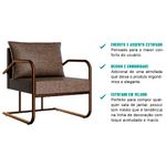 poltrona carraro mocassim velho mocca (mp)