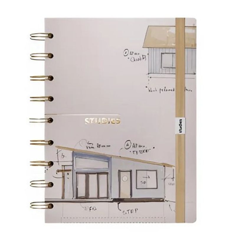 caderno arquitetura studies médio 24x18cm (mp)
