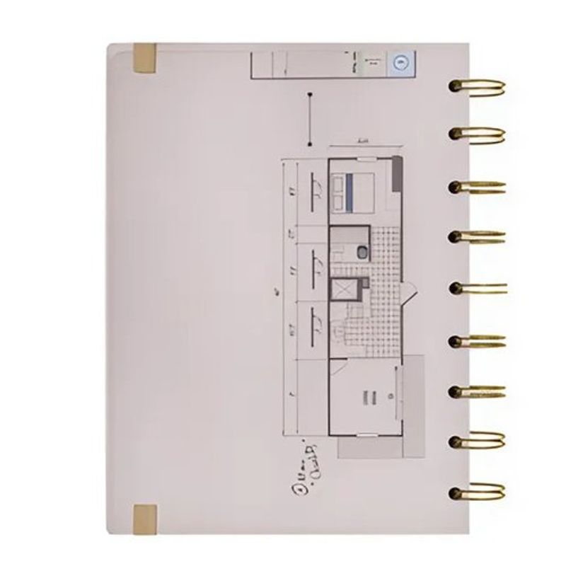 caderno arquitetura studies médio 24x18cm (mp)