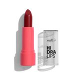 batom cremoso vult vermelho puro hidra lips