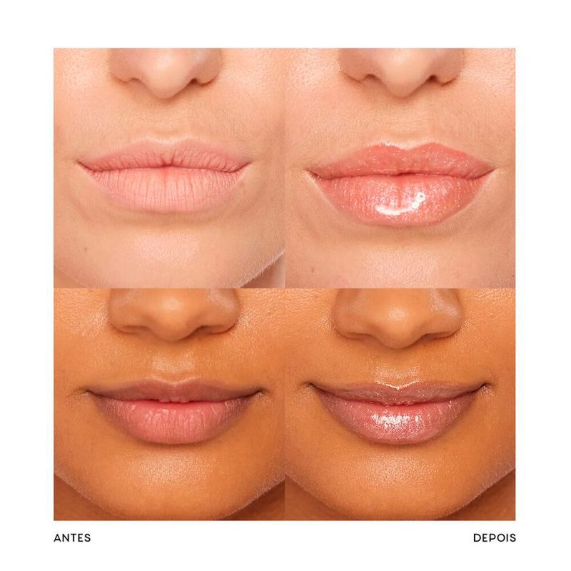 brilho labial transparente océane glossy me glazed