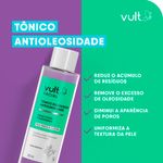 tônico renovador facial vult antioleosidade 200ml