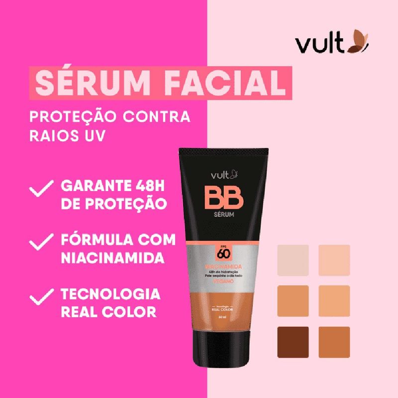 sérum facial vult bb cream fps60 v160 30ml