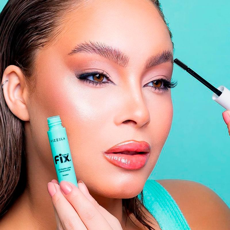 gel fixador para sobrancelhas vizzela brow up fix