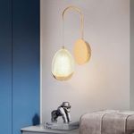arandela led 3 em 1 nitrolux 5w bivolt la-301 dourado (mp)