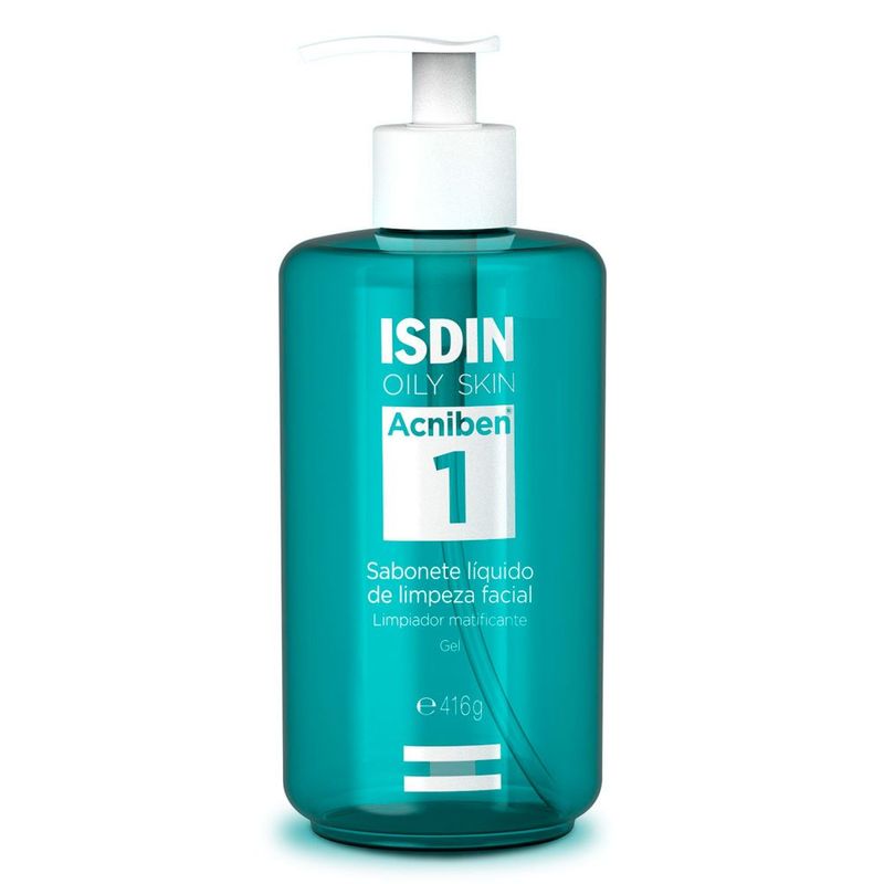 sabonete líquido facial isdin acniben 1 416g