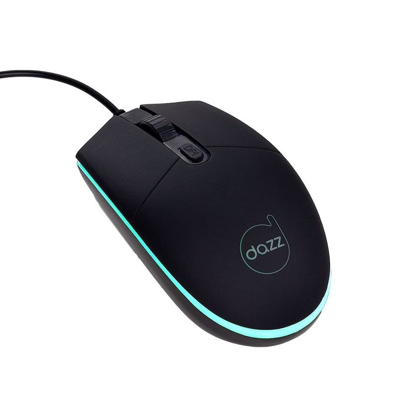 kit gamer dazz shadowstrike 2 em 1 duo com fio usb2.0 preto