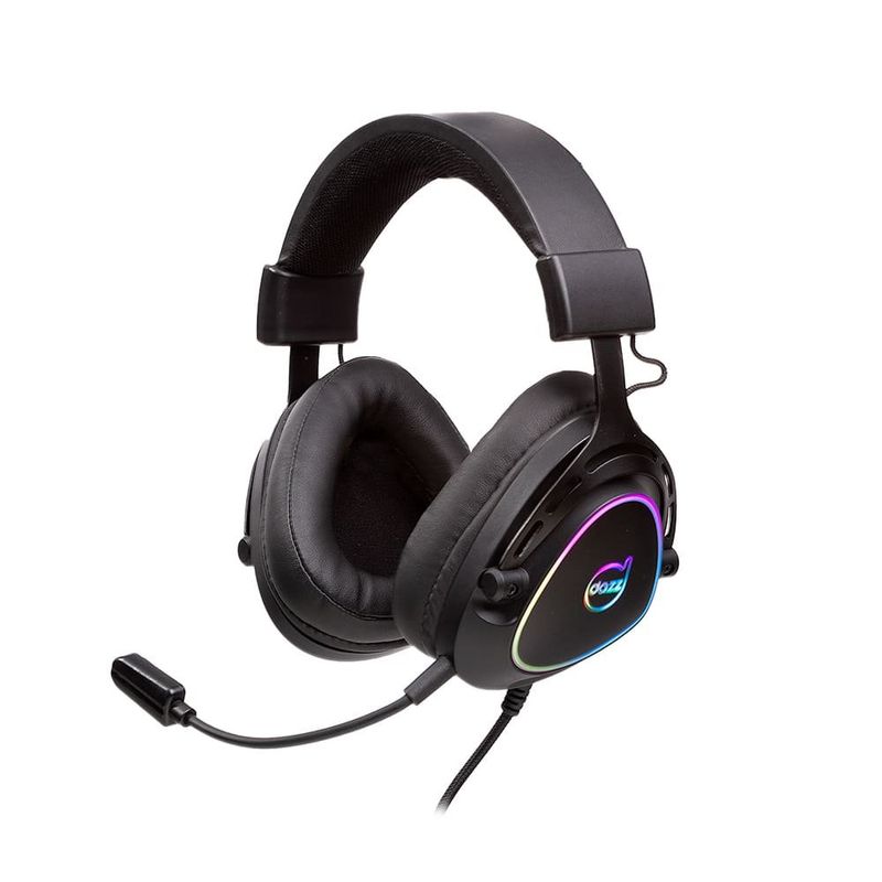 headset gamer com fio dazz thrusthear 7.1 usb 2.0 preto