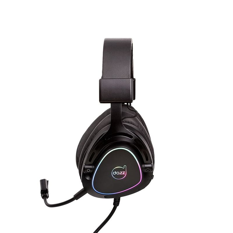 headset gamer com fio dazz thrusthear 7.1 usb 2.0 preto