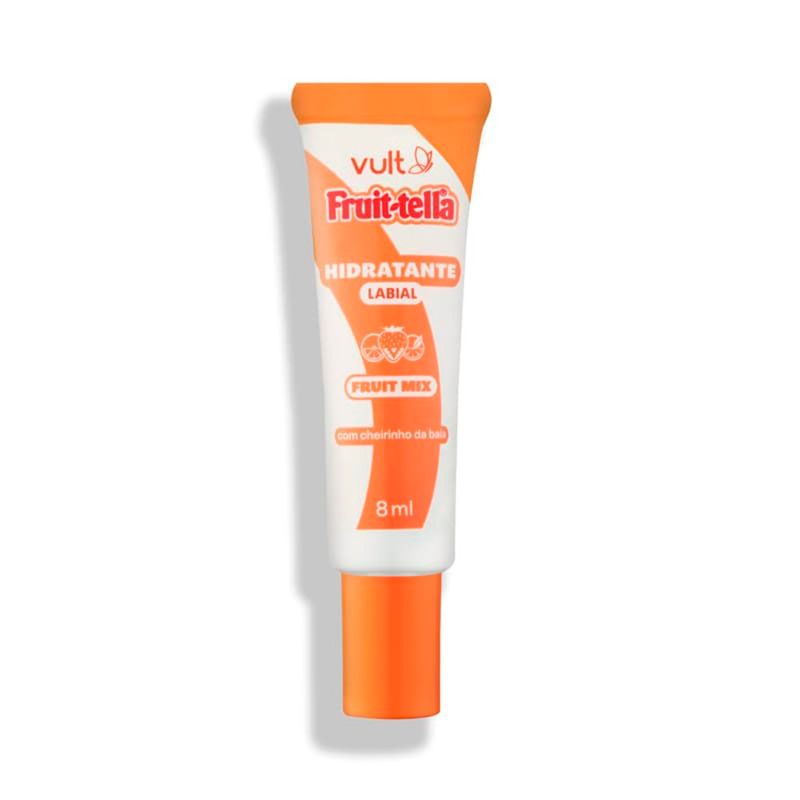 hidratante labial vult fruit-tella rosa perolado fruit mix 8ml