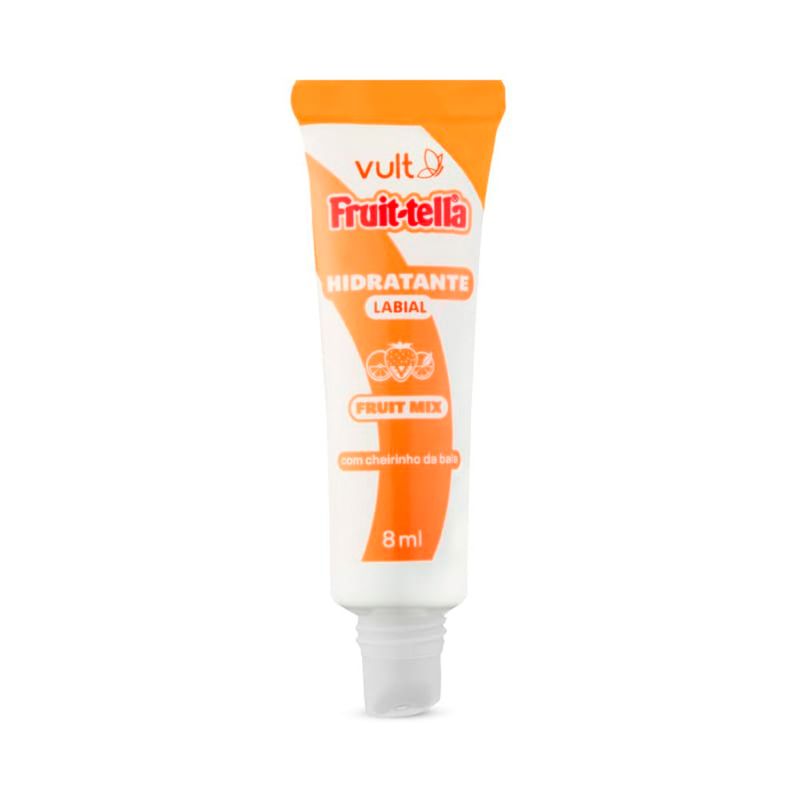 hidratante labial vult fruit-tella rosa perolado fruit mix 8ml