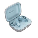 fone de ouvido sem fio motorola moto buds azul claro