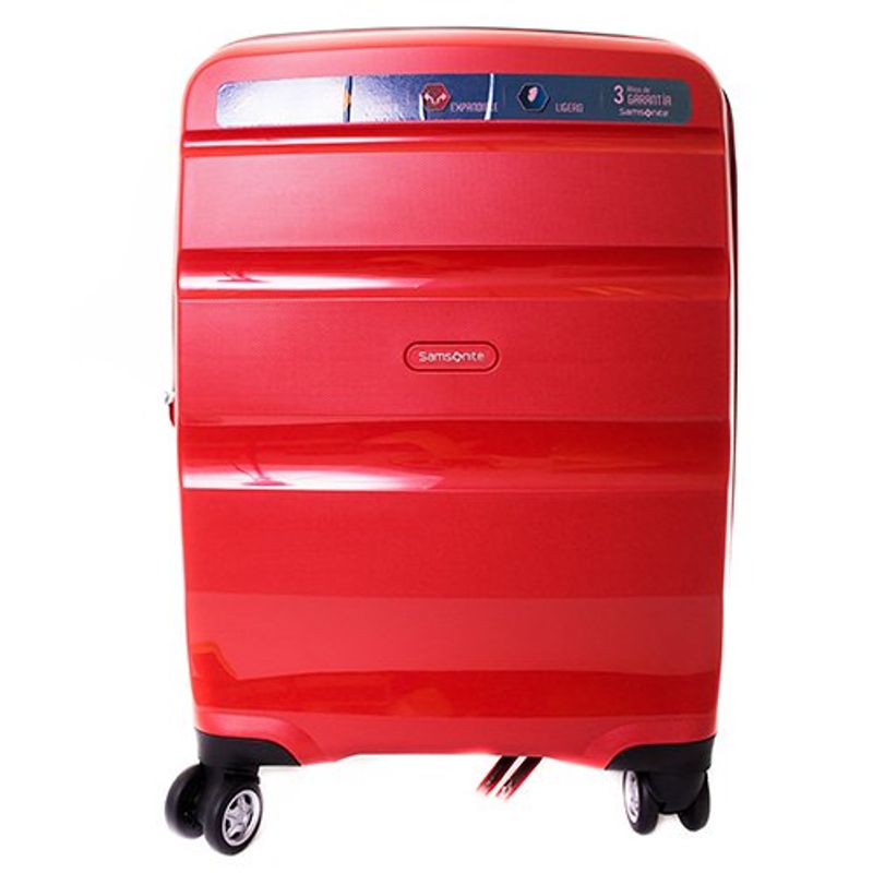 mala para viagem samsonite spin air tamanho m vermelho 621000066