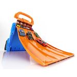 maleta porta carros fun lançador para 20 carrinhos hot wheels f0141-3