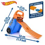 maleta porta carros fun lançador para 20 carrinhos hot wheels f0141-3