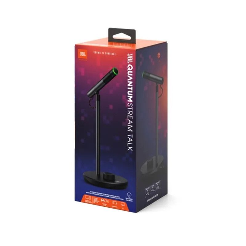 microfone condesador jbl quantum stream talk preto usb-c (mp)