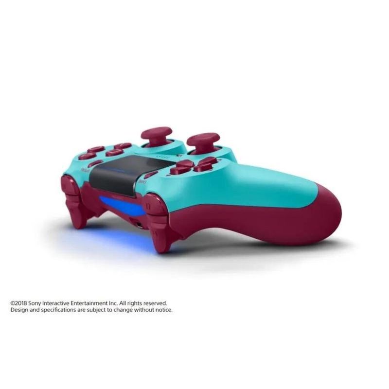 controle para ps4 sony dualshock 4 berry blue (mp)