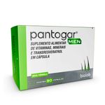 pantogar men 90 cápsulas suplemento alimentar biolab