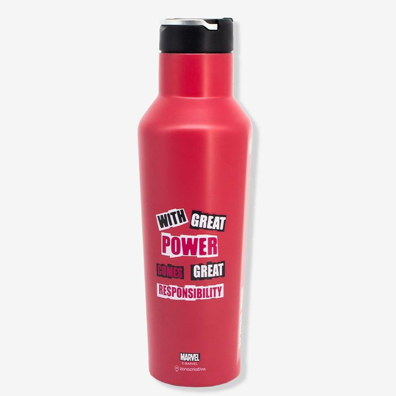 garrafa ranger spider man zonacriativa 600ml (mp)