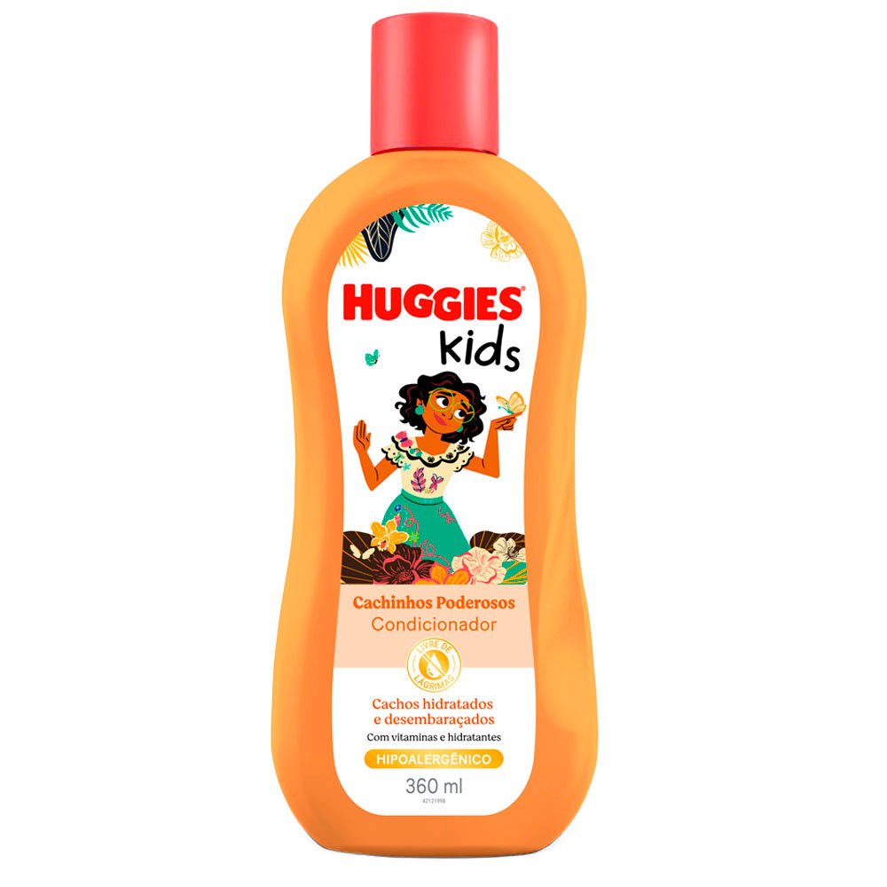 Condicionador Huggies Kids Cachinhos Poderosos 360ml