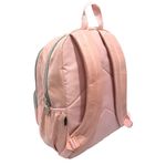 mochila metalizada seanite 41x30cm rosa (mp)