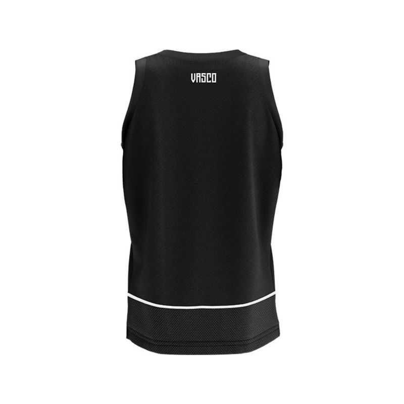 camisa regata infantil vasco braziline glória preto gg (mp)