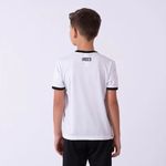 camisa infantil vasco braziline razão branco 4 anos (mp)