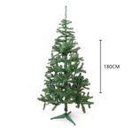 árvore de natal valparaiso cromus com 425 hastes 180cm verde (mp)